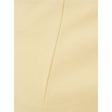 Lardini Elegant Yellow Viscose Skirt for Women