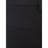 Lardini Italian Elegance Cotton Black Trousers