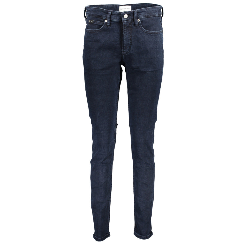 Calvin Klein Skinny Denim Trousers Dark Blue - Men's