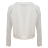 Armani Exchange Elegant White Polyamide Sweater