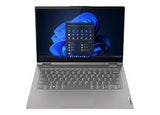 LENOVO NOTEBOOK THINKBOOK 14s YOGA G3 IRU, INTEL i5-1335U, 1.3-4.6GHz/12MB, 10 CORES, 16GB, 512GB SSD M.2 2242, 14' FHD, IPS, ANTIGL, TOUCH, INTEL IRIS XE GRAPHICS, WIFI, LAN, USB, USB4, USB-C, HDMI, WIN 11 PRO, 3YW, MINERAL GREY