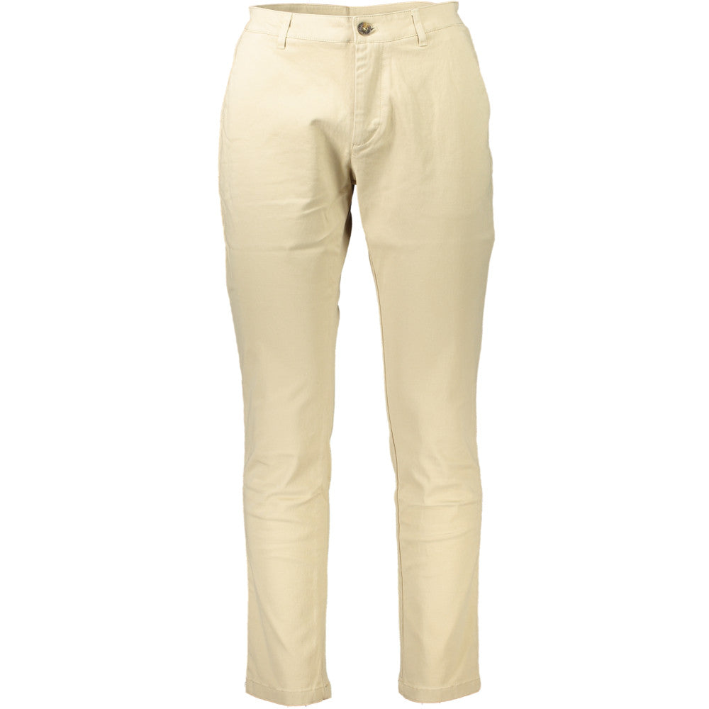 La Martina Slim Fit Trousers Beige - Men's