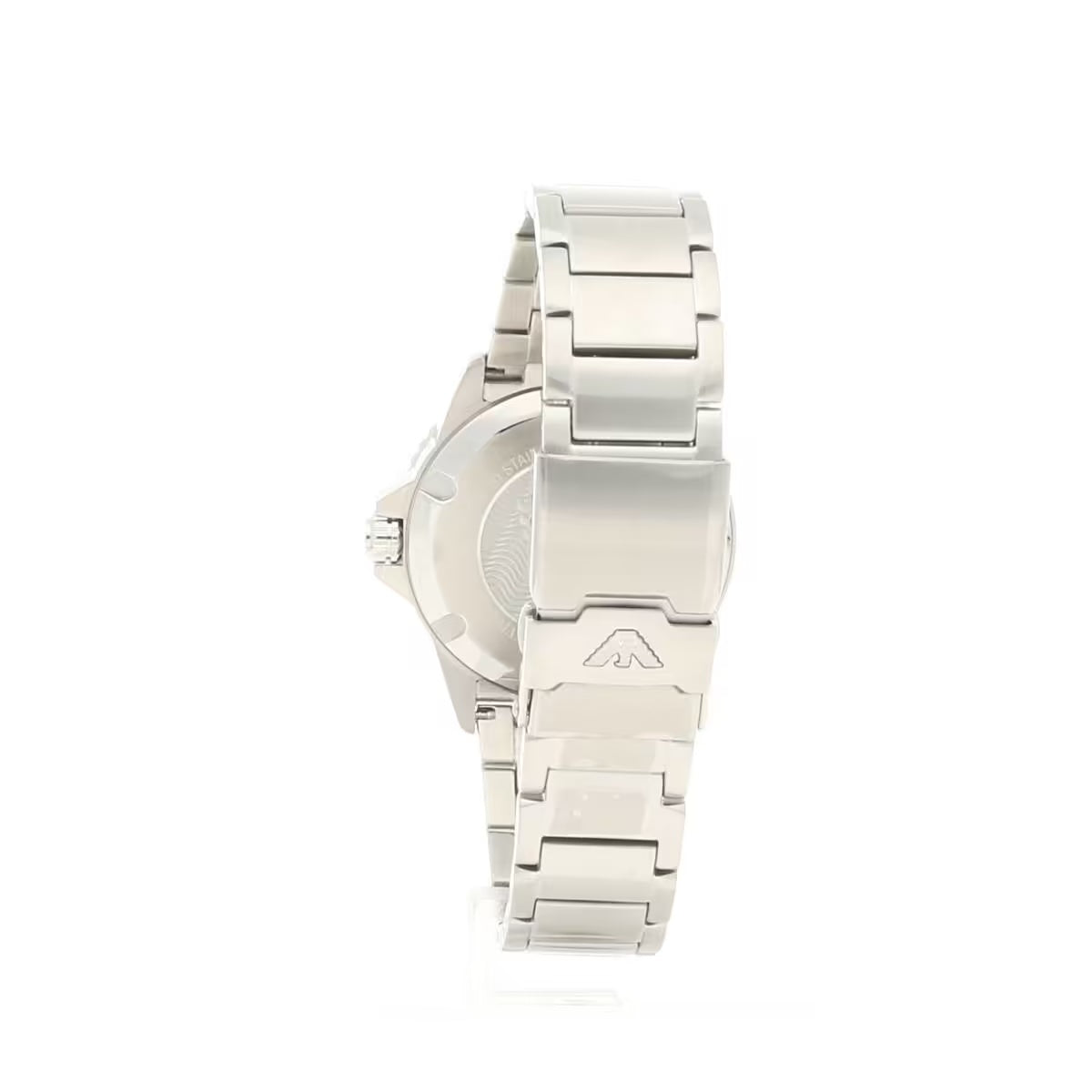 Emporio Armani Silver Steel Quartz Watch - Men's