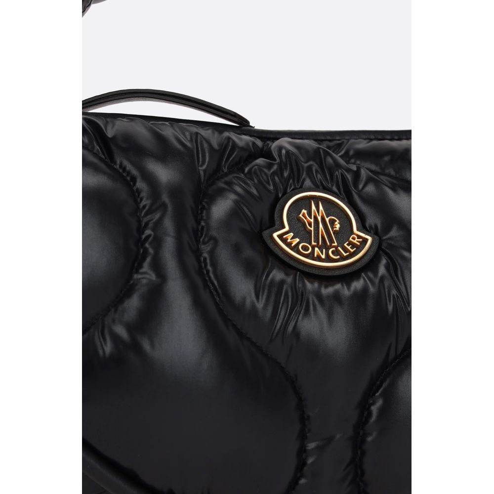 Moncler Black Feather Handbag Black - Women's