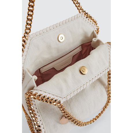 Stella McCartney White Canvas Handbag - Women's