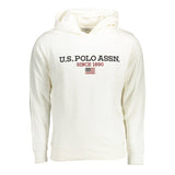 U.S. Polo Hoodie White - Men's