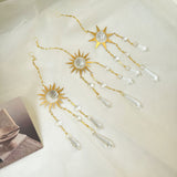 Handmade Metal Wind Chime Car Decor Crystal Sun Catcher