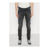 Diesel Black Cotton Jeans & Pant