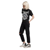 One Teaspoon Black Cotton Jeans & Pant