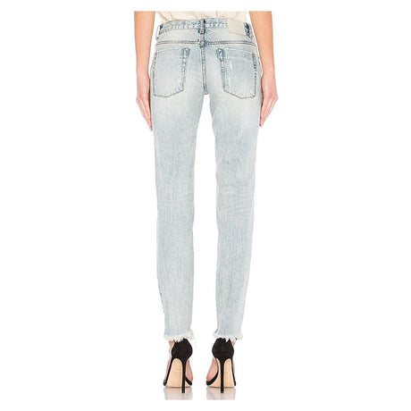 One Teaspoon Light Blue Cotton Jeans & Pant