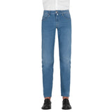 Tramarossa Light Blue Cotton Jeans & Pant