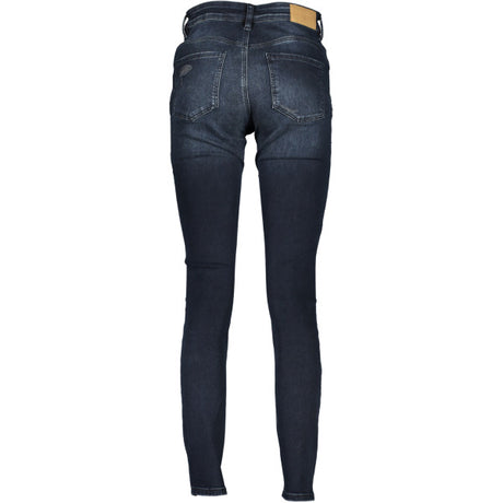 Desigual Jean bleu fleuri - Femme 