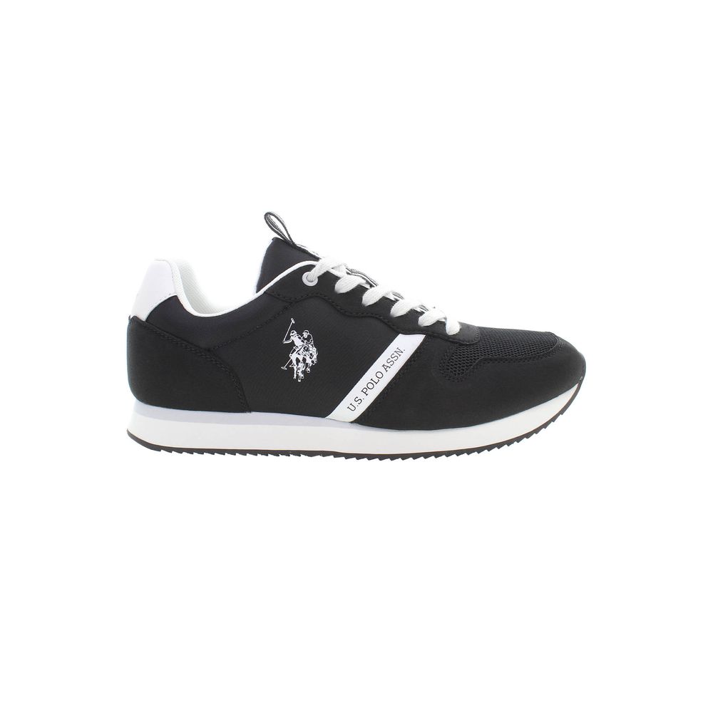 U.S. POLO ASSN. Black Polyester Men Sneaker