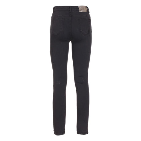 Maison Espin Black Cotton Women's Jeans