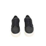 Cerruti 1881 Blue Cowhide Men Sneaker