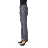 BYBLOS Black Viscose Women's Pant