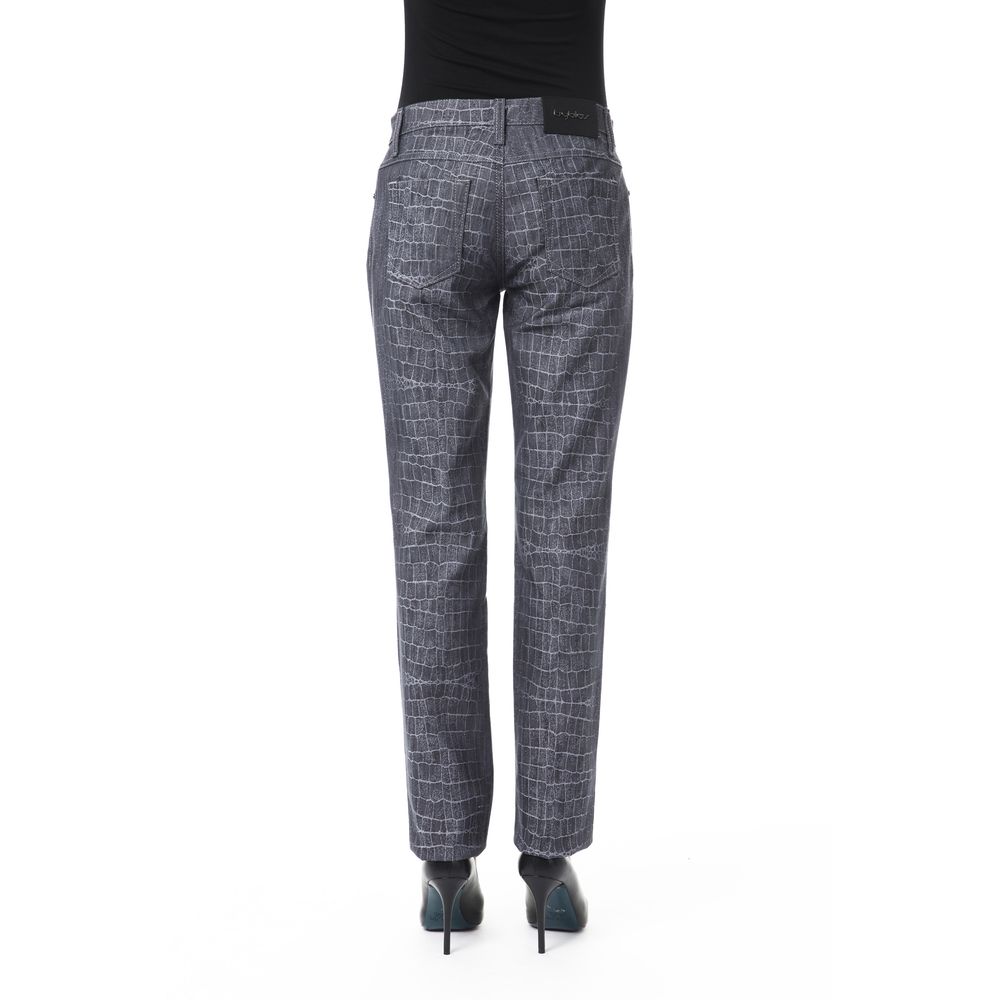 BYBLOS Black Viscose Women's Pant