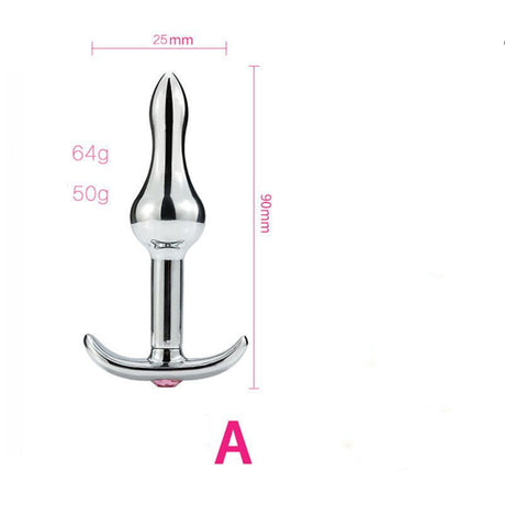 Metal Anal Toy Set for Adult Pleasure and Exploration
