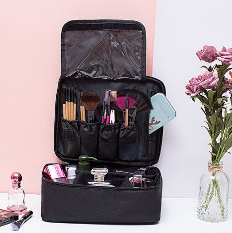 Large Capacity Portable Makeup Organizer Bag for Travel