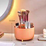 360-Degree Rotating Desk Pencil and Makeup Holder