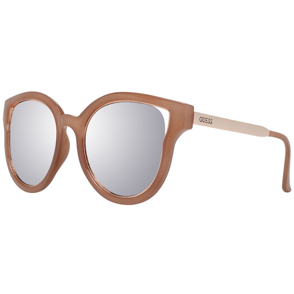 Guess Brown Metal & Plastic Sunglasses