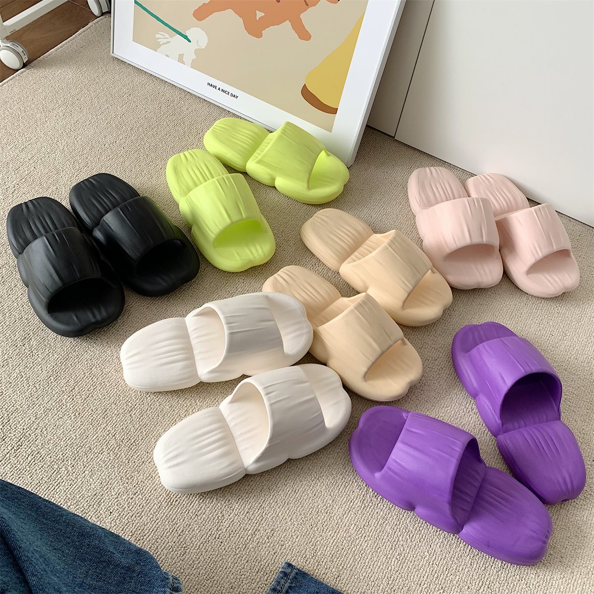 Non-Slip Comfortable Home Bath Sandals