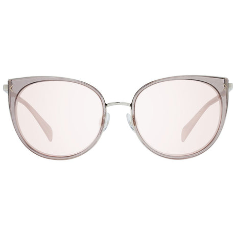Karen Millen Pink Metal & Plastic Sunglasses