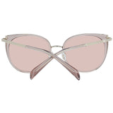 Karen Millen Pink Metal & Plastic Sunglasses