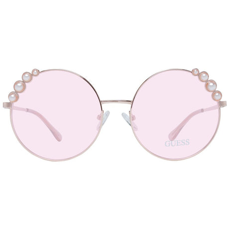 Guess Rose Gold Metal Sunglasses