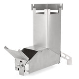 Stainless Steel Folding BBQ Grill for Camping and Firewood