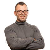 BMW Motorsport Black Plastic Glasses (Frames)