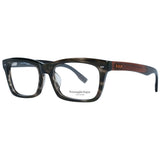 Ermenegildo Zegna Gray Acetate, Wood & Horn Glasses (Frames)