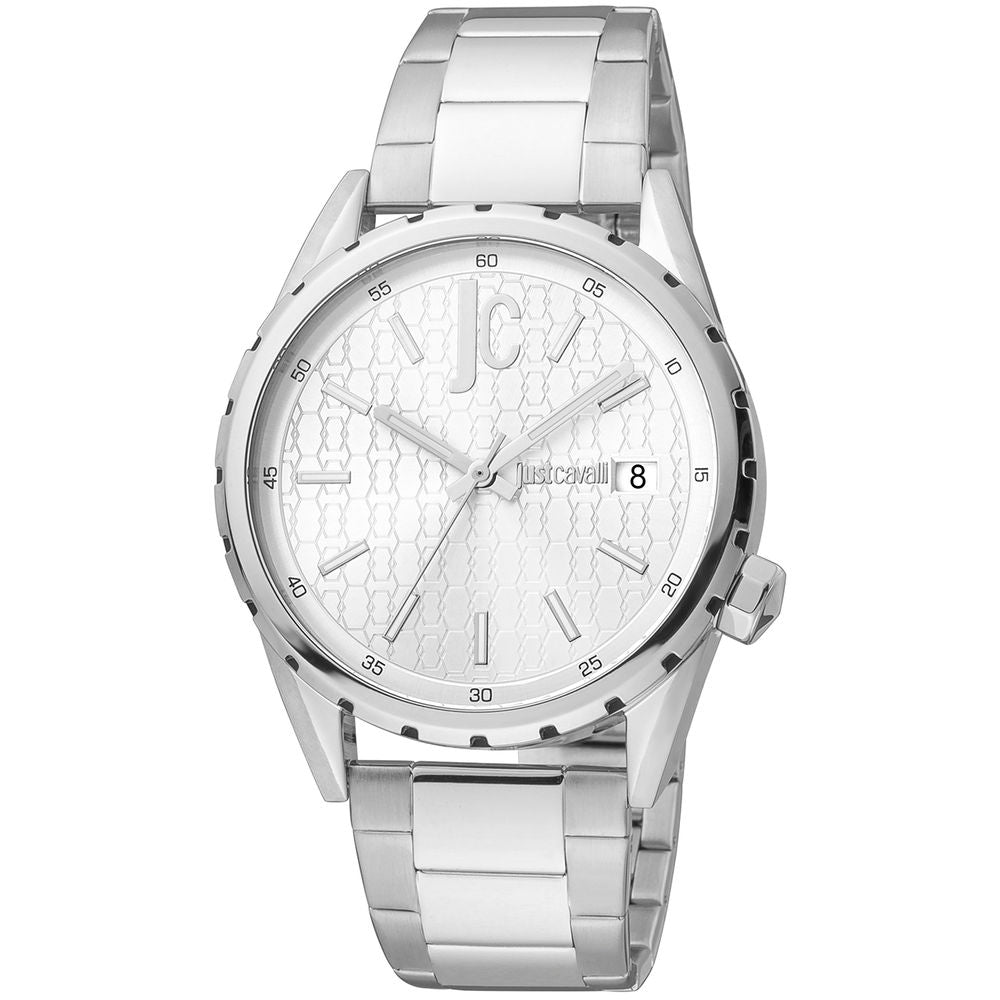 Just Cavalli Silver Men Watch