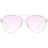 Guess Rose Gold Metal Sunglasses