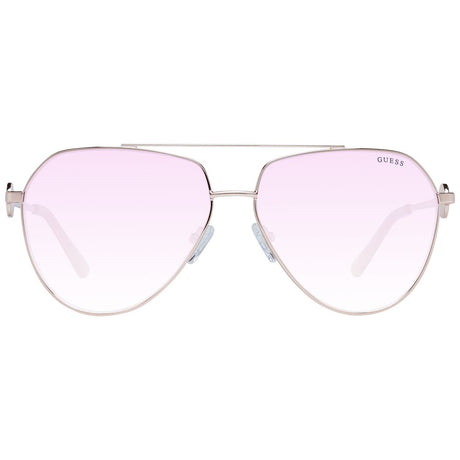 Guess Rose Gold Metal Sunglasses