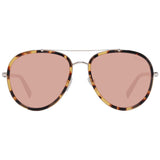 Emilio Pucci Brown Metal Sunglasses