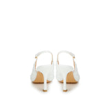 Bottega Veneta White Leather Sandal