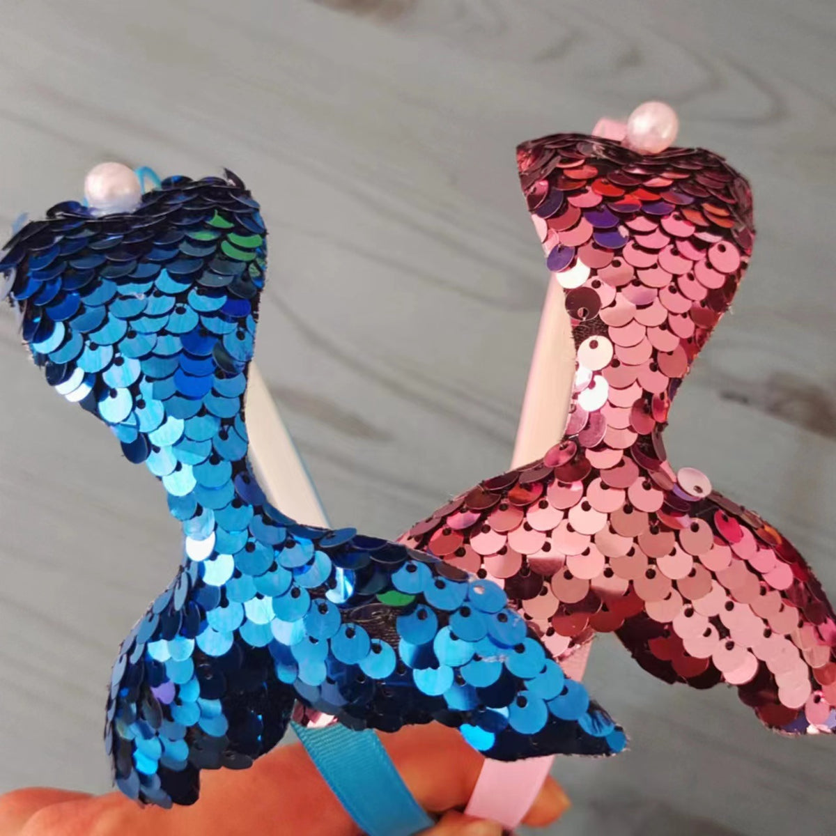 Children's Sequin Mermaid Headband Hair Accessory