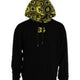 Dolce & Gabbana Black Logo Cotton Hooded Sweatshirt Sweater