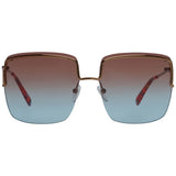Emilio Pucci Bronze Metal Sunglasses