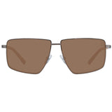 Timberland Brown Metal Sunglasses