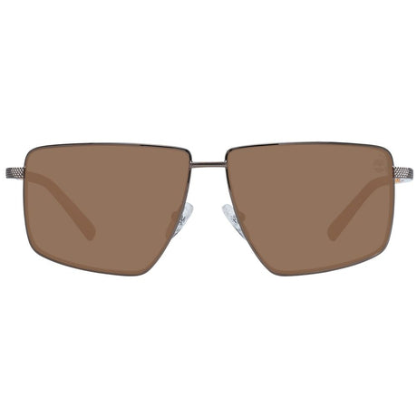 Timberland Brown Metal Sunglasses