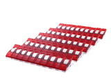 Plastic Sewing Clips - Red Color Fasteners