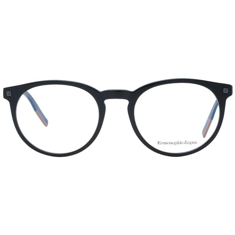 Ermenegildo Zegna Black Plastic Glasses (Frames)