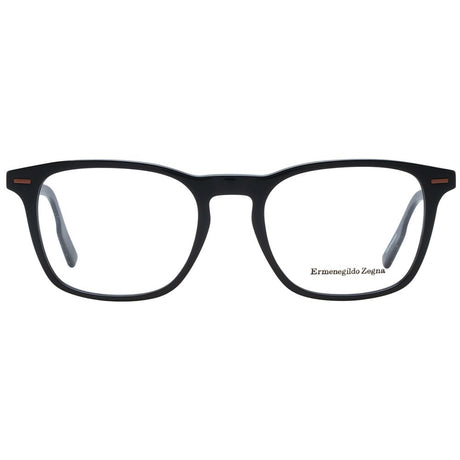 Ermenegildo Zegna Black Plastic Glasses (Frames)