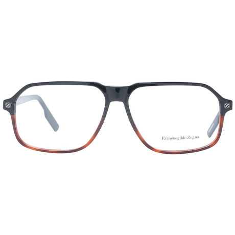 Ermenegildo Zegna Black Plastic Glasses (Frames)