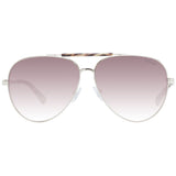 Guess Brown Metal Sunglasses