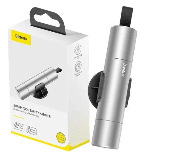 Baseus Car Emergency Tool with Glass Breaker & Cutter