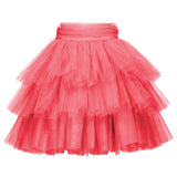 PINKO Pink Nylon Skirt