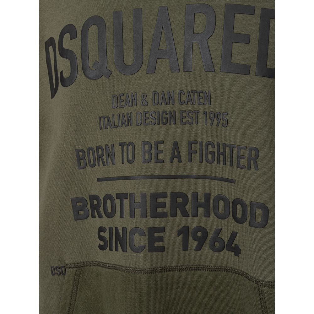 Dsquared² Green Cotton Sweater